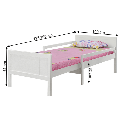 Dětská nastavitelná postel EUNIKA