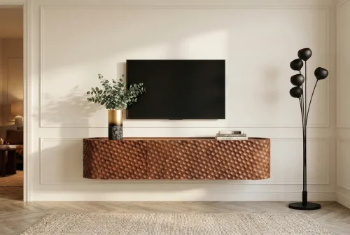 Závesný TV stolík NODLA Dekorhome
