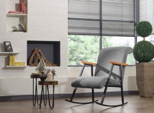 Hojdacie kreslo Yoka - Grey