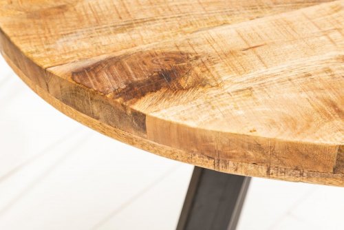 Jídelní stůl THOR 80 cm Dekorhome - BAREVNÁ VARIANTA: Přírodní dřevo