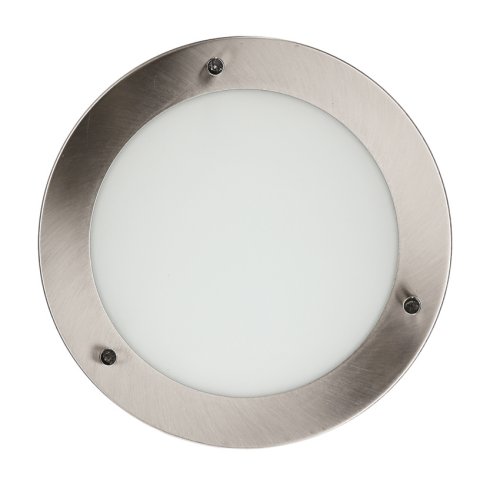 Stropní svítidlo do koupelny v saténově niklové barvě IP44 40W G9 Aquila