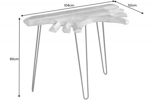 Konzolový stolek HYMEN Dekorhome