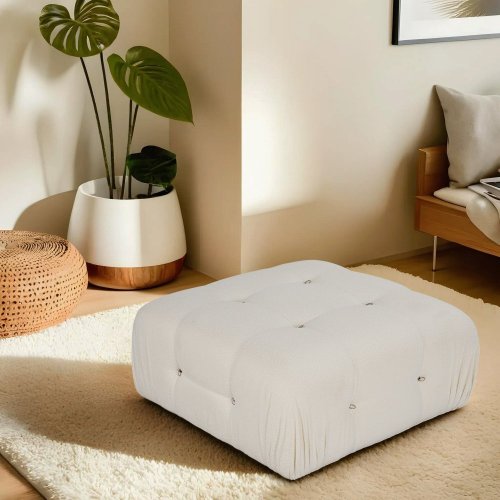 Taburetka Bubble Pouffe - Beige