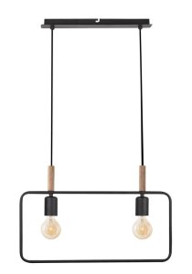 Závěsná lampa FRAME 2xE27