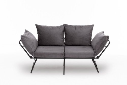 Dvojmiestna rozkladacia pohovka Viper 2-Seater - Grey