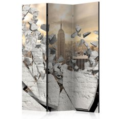 Paraván - City behind the Wall [Room Dividers]
