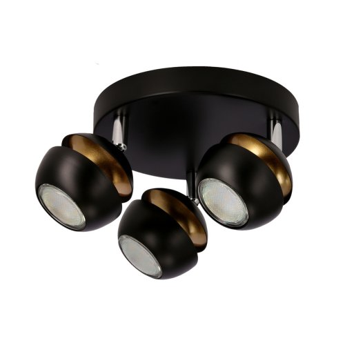 Stropní lampa Boni 3x3W gu10 LED černá