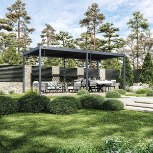 Bioklimatická pergola ECO 6x3 m