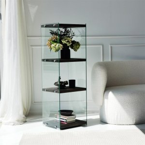 Knižnica Aqua 3 - Anthracite