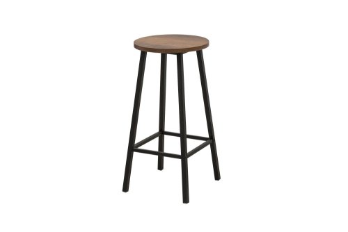 Bar Table & Stool Set (3 Pieces) Mola Set 100 - Barok Black