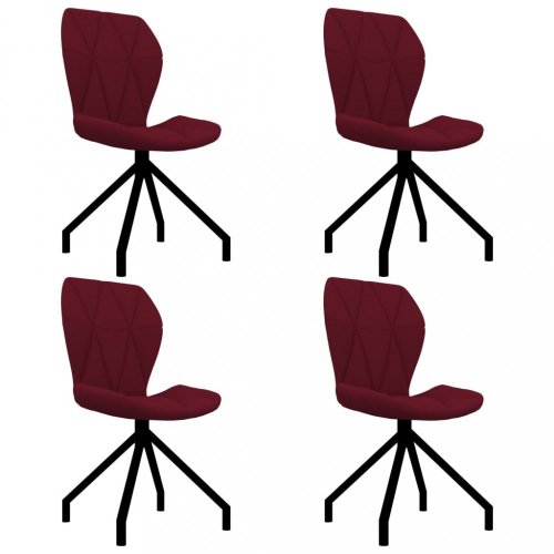 Jídelní židle 4 ks umělá kůže Dekorhome - BAREVNÁ VARIANTA: Šedá
