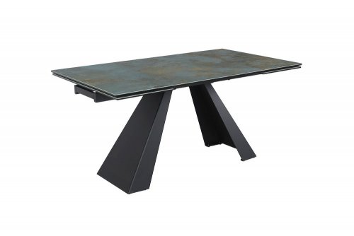 Rozkladací jedálenský stôl SALVADORE CERAMIC 240 - BAREVNÁ VARIANTA: Sivý mramor