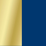Zlatá / modrá