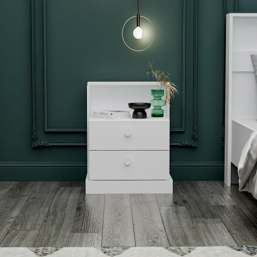 Nočný stolík Life - White