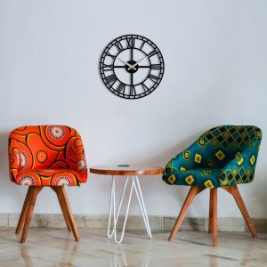 Dekoratívne kovové nástenné hodiny Enzoclock - S002