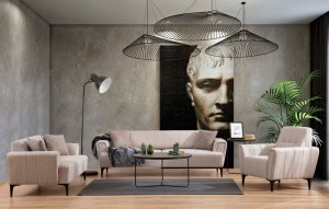 Dvojmiestna pohovka Hamlet - Beige