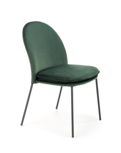 Jídelní židle K443 - BAREVNÁ VARIANTA: Tmavě zelená