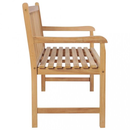 Zahradní lavice s poduškou 120 cm Dekorhome