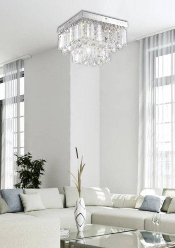 LED stropní svítidlo chromové stropní svítidlo Carmina