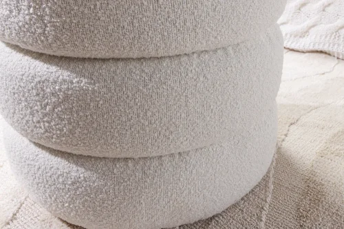 Taburet GUEDO  Dekorhome bouclé