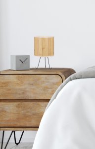 Drôtené nohy stolovej lampy z borovice Adora