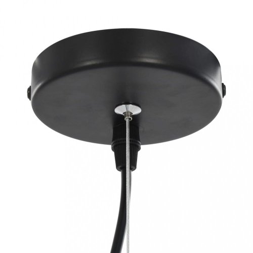 Závěsná lampa 2 ks černá / zlatá Dekorhome - ROZMĚR: 50 cm