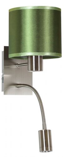 Nástěnná lampa SYLWANA - BAREVNÁ VARIANTA: Zelená