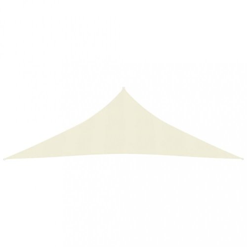 Stínící plachta trojúhelníková HDPE 2,5 x 2,5 x 3,5 m Dekorhome - BAREVNÁ VARIANTA: Cihlová