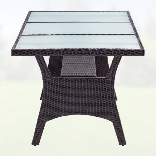 Záhradný stôl 190 cm - BAREVNÁ VARIANTA: Čierna