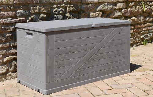 Zahradní úložný box WOOD 420 l