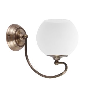 Nástěnná lampa 1X60W E27 patinovaná měď ORBIT