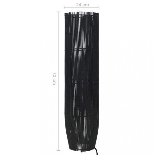 Stojací lampa černá vrba Dekorhome - VÝŠKA: 84 cm