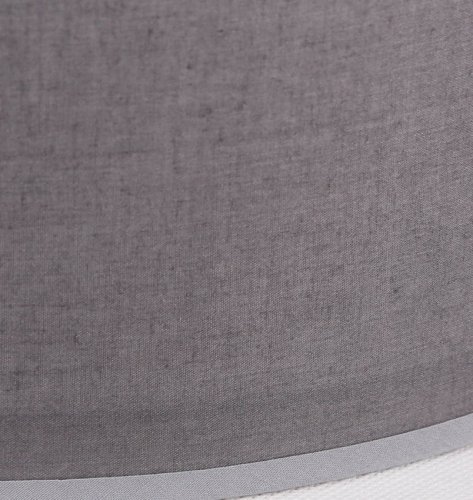 Okrúhla závesná lampa sivá 40cm nastaviteľná 3x40W Kyoto