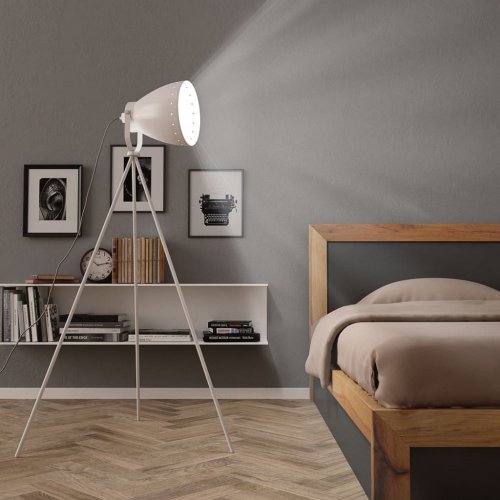 Stojací lampa kov Dekorhome