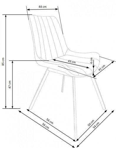 Jedálenská stolička K279