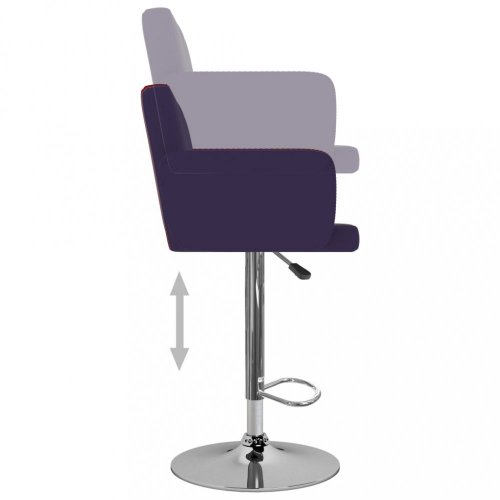 Barové židle 2 ks umělá kůže / kov Dekorhome - BAREVNÁ VARIANTA: Krémová