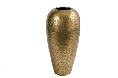 Podlahová váza SINIS Dekorhome - BAREVNÁ VARIANTA: Zlatá