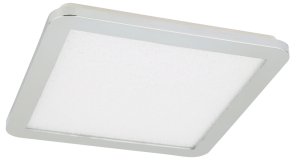Minimalistické stropní svítidlo do koupelny NEXIT – stříbrný chrom 40 cm – LED 3000K 24W IP44 stmívatelné stropní svítidlo