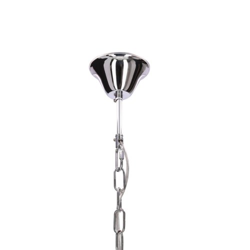 Závěsná lampa Cristallo chrom 12x40W E14 transparentní