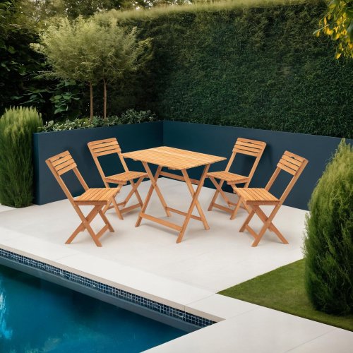 Garden Table & Chairs Set (5 Pieces) My004