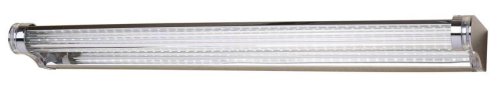 Nástěnná koupelnová lampa chrom 58cm LED 9W studená Moderno