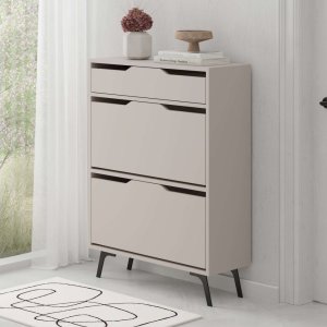 Skrinka na topánky / Botník Astat - Light Mocha