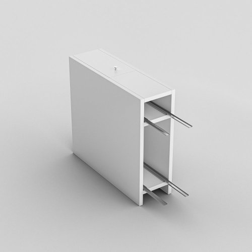 Kúpeľňová skrinka Calencia - White - POSLEDNÝ KUS