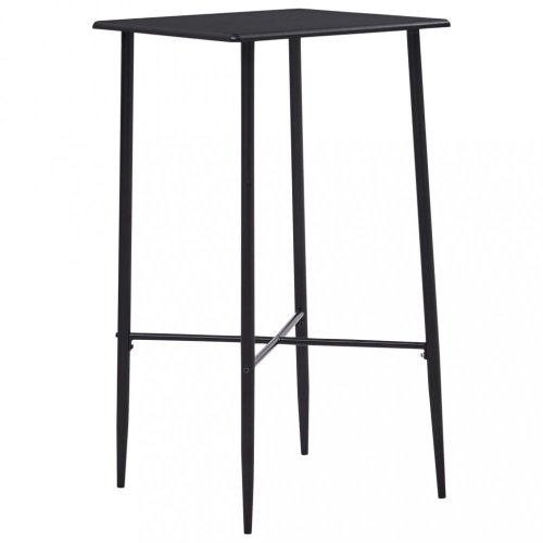Barový stôl 60x60cm Dekorhome - BAREVNÁ VARIANTA: Čierna
