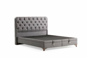 Rám jednolôžkovej postele s čelom Samira 100 x 200 - Grey