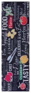 Běhoun Cook & Clean 105730 Black Multicolored 50x150 cm