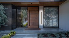 Vonkajšie fasádne svietidlo STICK - minimalistické LED nástenné svietidlo 150 cm 45W - moderné vonkajšie osvetlenie IP65