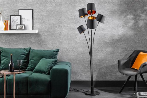 Stojací lampa LANSING Dekorhome