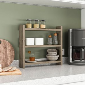 Kuchynská polica Cosmic - Walnut