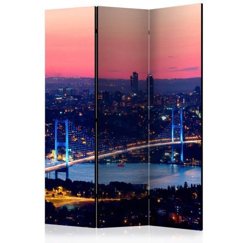 Paraván Bosphorus Bridge Dekorhome - ROZMER: 135x172 cm (3-dielny)
